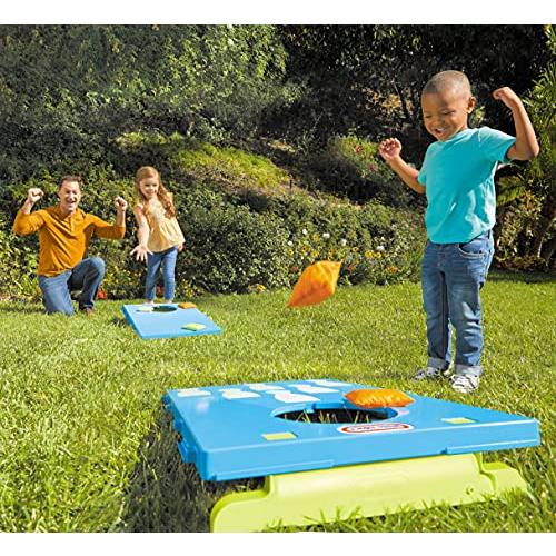 【並行輸入品】Little Tikes 5 in 1 Cornhole Game Set Indoor Outdoor Toy w Bowliの画像