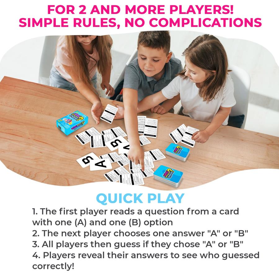 【並行輸入品】QUOKKA Board Game for 8 12 Year Olds   Family Card Game for Kids_3