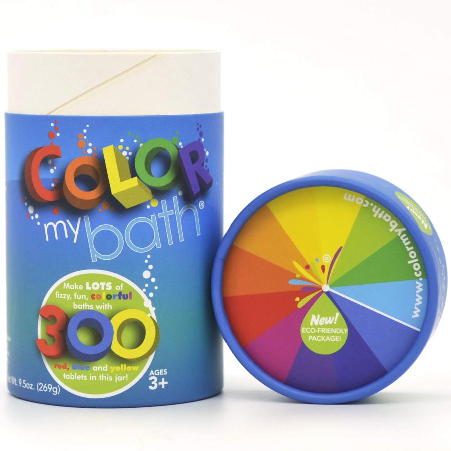 【並行輸入品】Color My Bath   300 Count   New Eco Friendly Container   The Origの画像