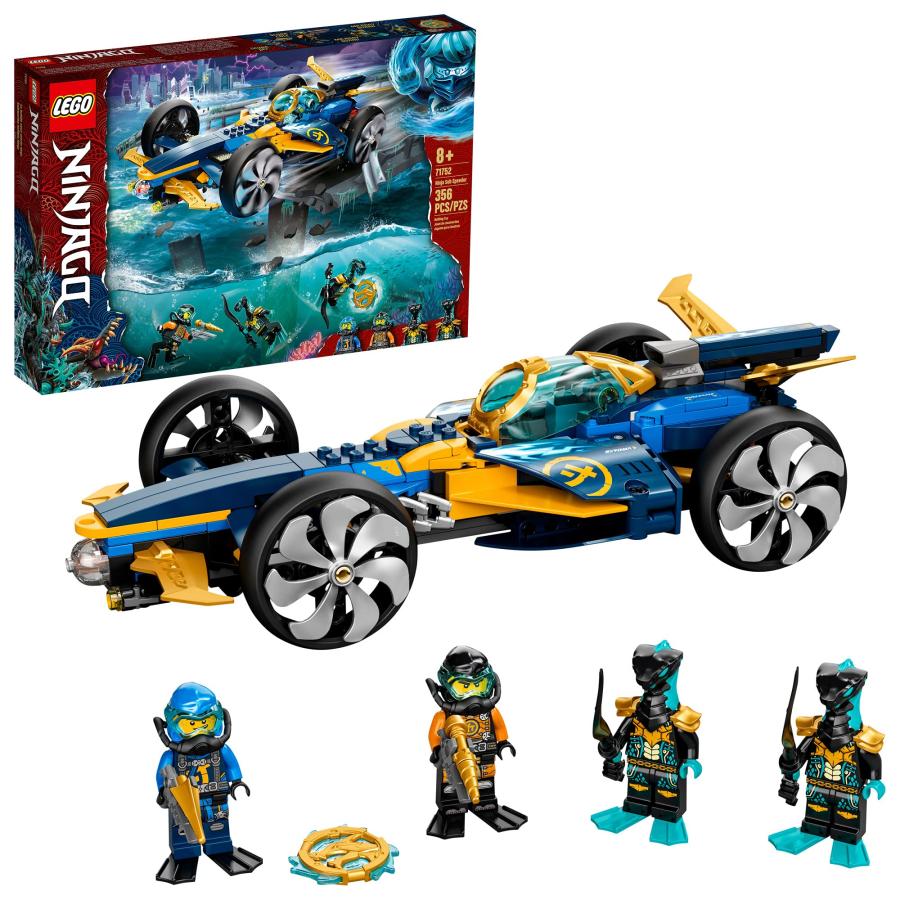 【並行輸入品】LEGO NINJAGO Ninja Sub Speeder 71752 Building Kit; Amphibious Caの画像