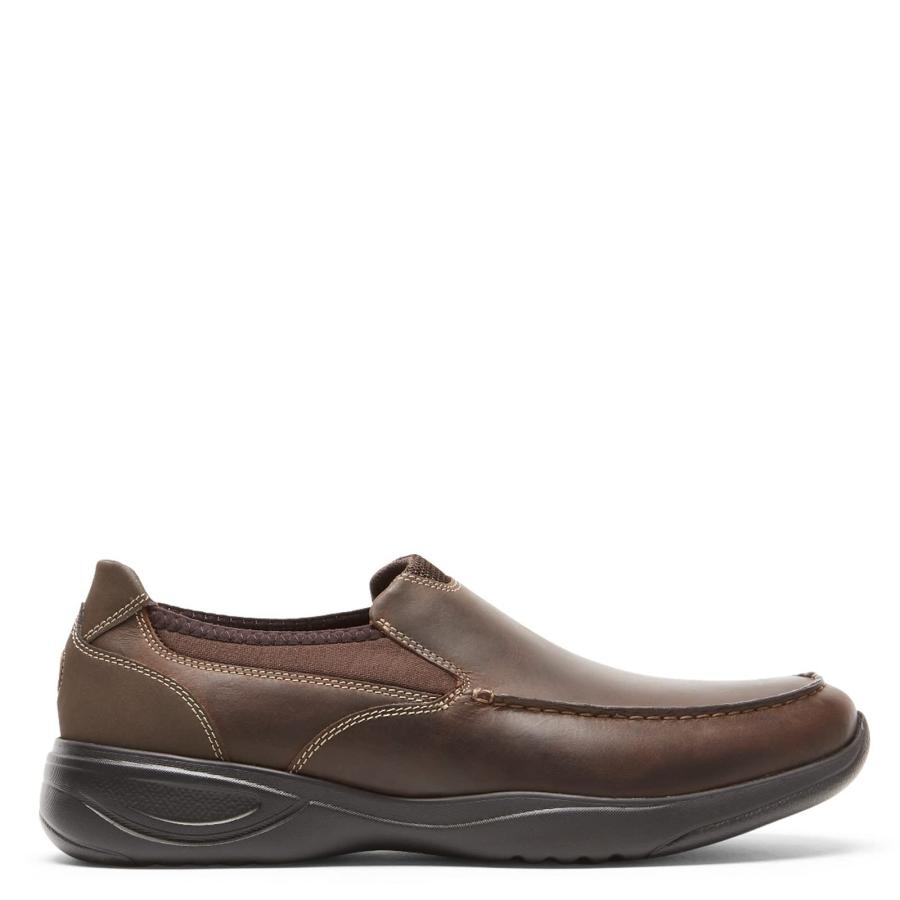 Rockport メンズ Metro Path スリッポン ローファー, ジャワレザー。, 12 Rockport Men's M 並行輸入品｜allinone-d｜04