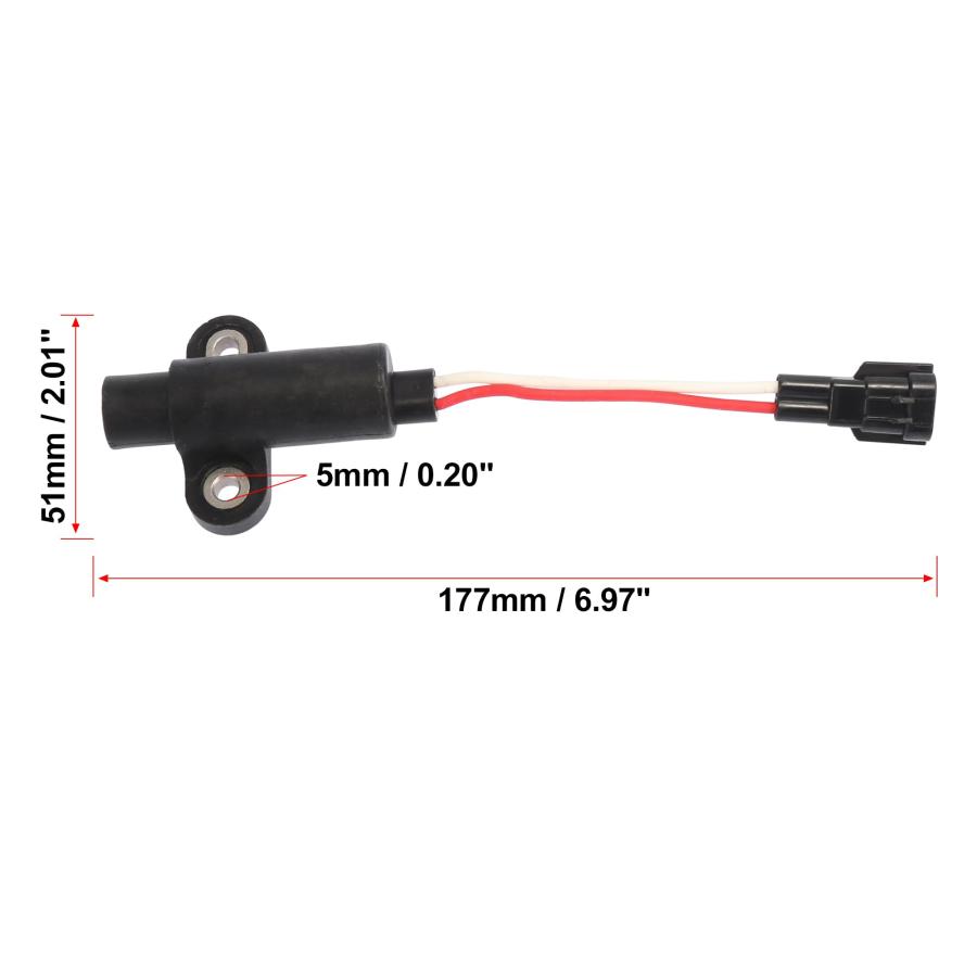 【並行輸入品】X AUTOHAUX 5563511 Car Engine Crankshaft Position Sensor Replace_3