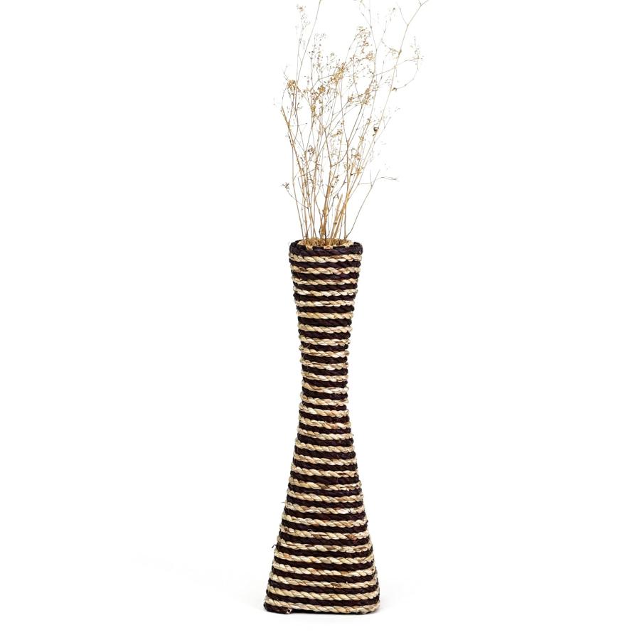 【並行輸入品】Leewadee Large Floor Vase   Handmade Flower Holder Made of Bambo | 