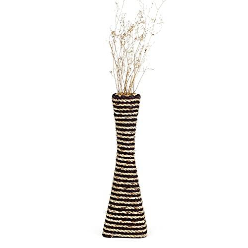 【並行輸入品】Leewadee Large Floor Vase   Handmade Flower Holder Made of Bambo |  | 01