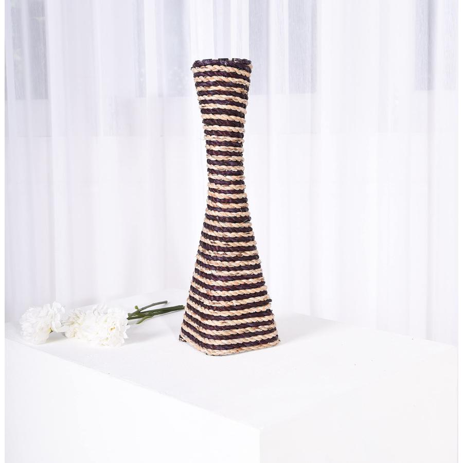【並行輸入品】Leewadee Large Floor Vase   Handmade Flower Holder Made of Bambo |  | 06