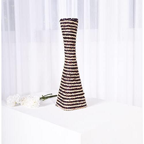 【並行輸入品】Leewadee Large Floor Vase   Handmade Flower Holder Made of Bambo |  | 07