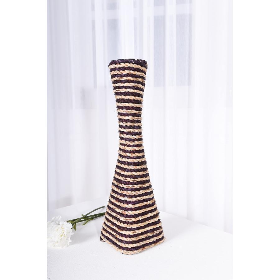【並行輸入品】Leewadee Large Floor Vase   Handmade Flower Holder Made of Bambo |  | 09