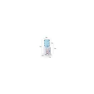 【並行輸入品】ドールハウスウォーターディスペンサー プラスチック製ミニチュアウォーターディスペンサー ミニ家庭用ウォータークーラー おもちゃ ド_5