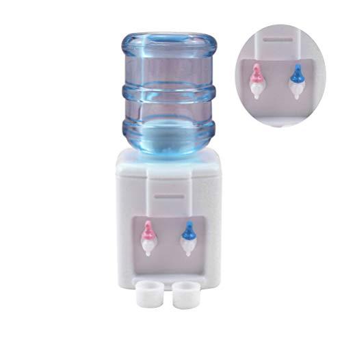 【並行輸入品】ドールハウスウォーターディスペンサー プラスチック製ミニチュアウォーターディスペンサー ミニ家庭用ウォータークーラー おもちゃ ド_7