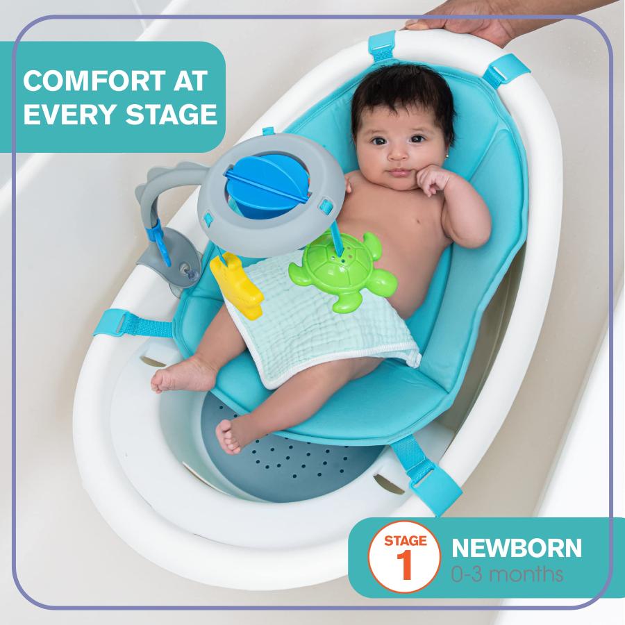 【並行輸入品】Summer Gentle Support Multi Stage Tub with Toys   for Ages 0 24 Mの画像
