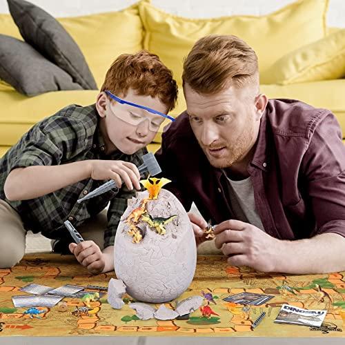 【並行輸入品】Jumbo Dino Egg Dig Kit, Dinosaur Eggs Toys with 12 Different Dino_4