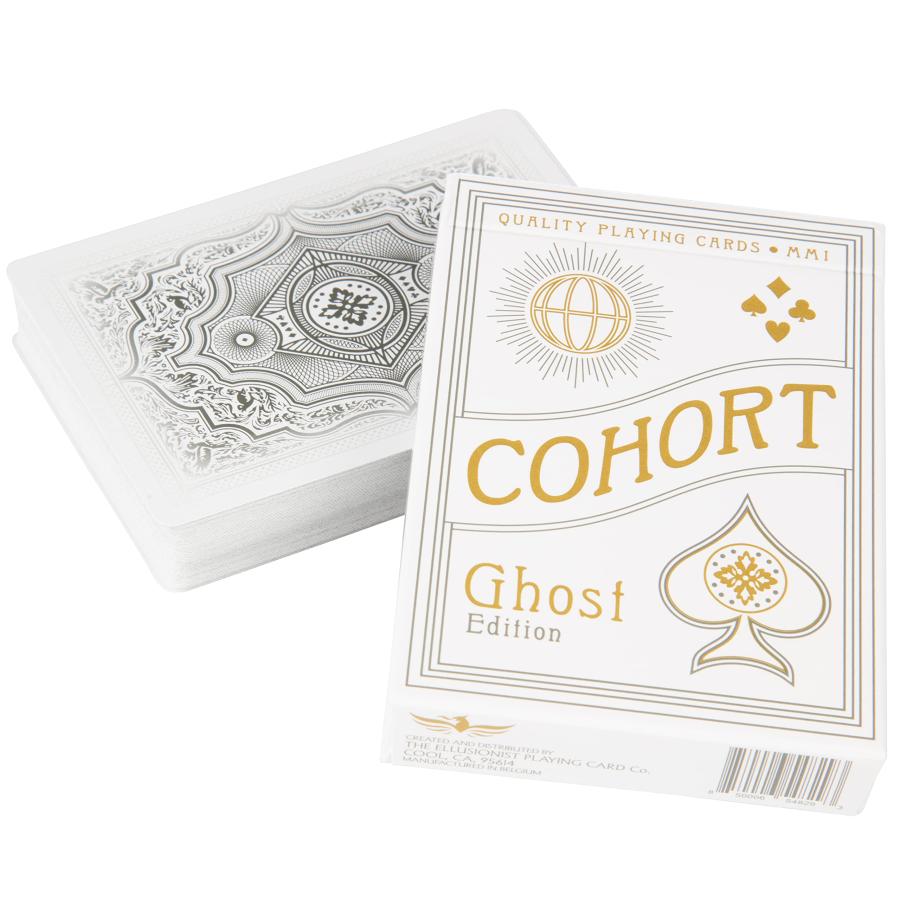 並行輸入品】Ellusionist Cohort ホワイトトランプデッキ ゴースト