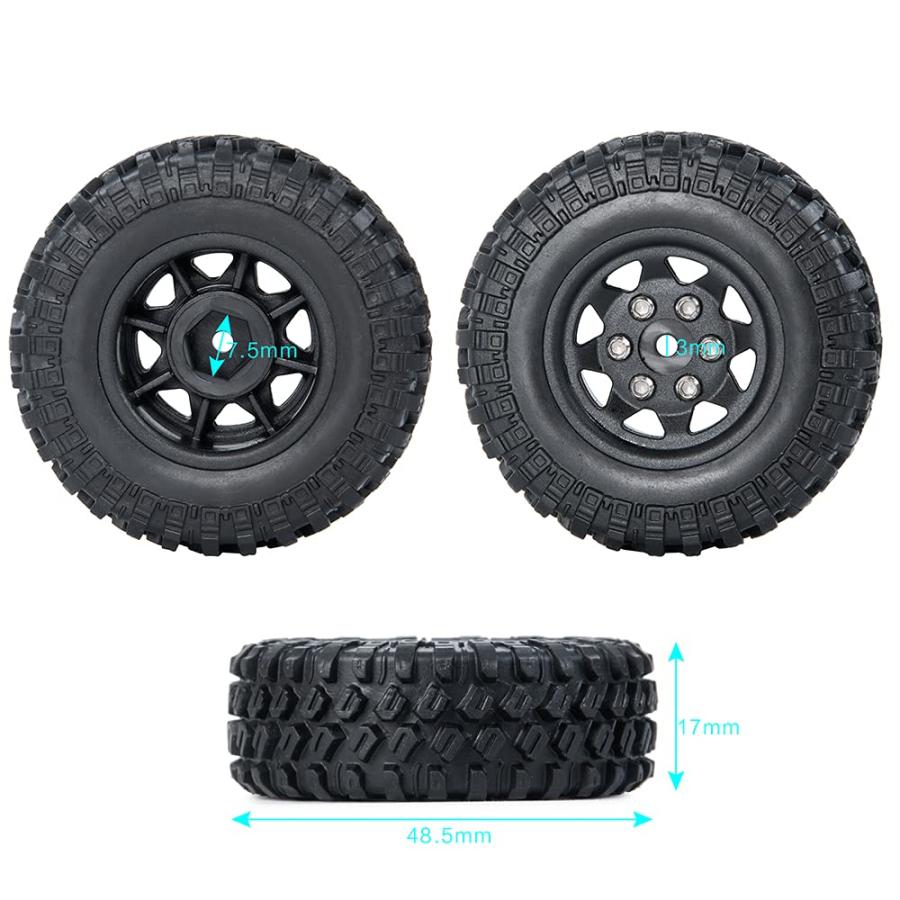 タイヤ・ホイール 43.wheels2 Plastic Bomb 14×4.5J 4/100 +43 インサート ブラックカモフラセット
