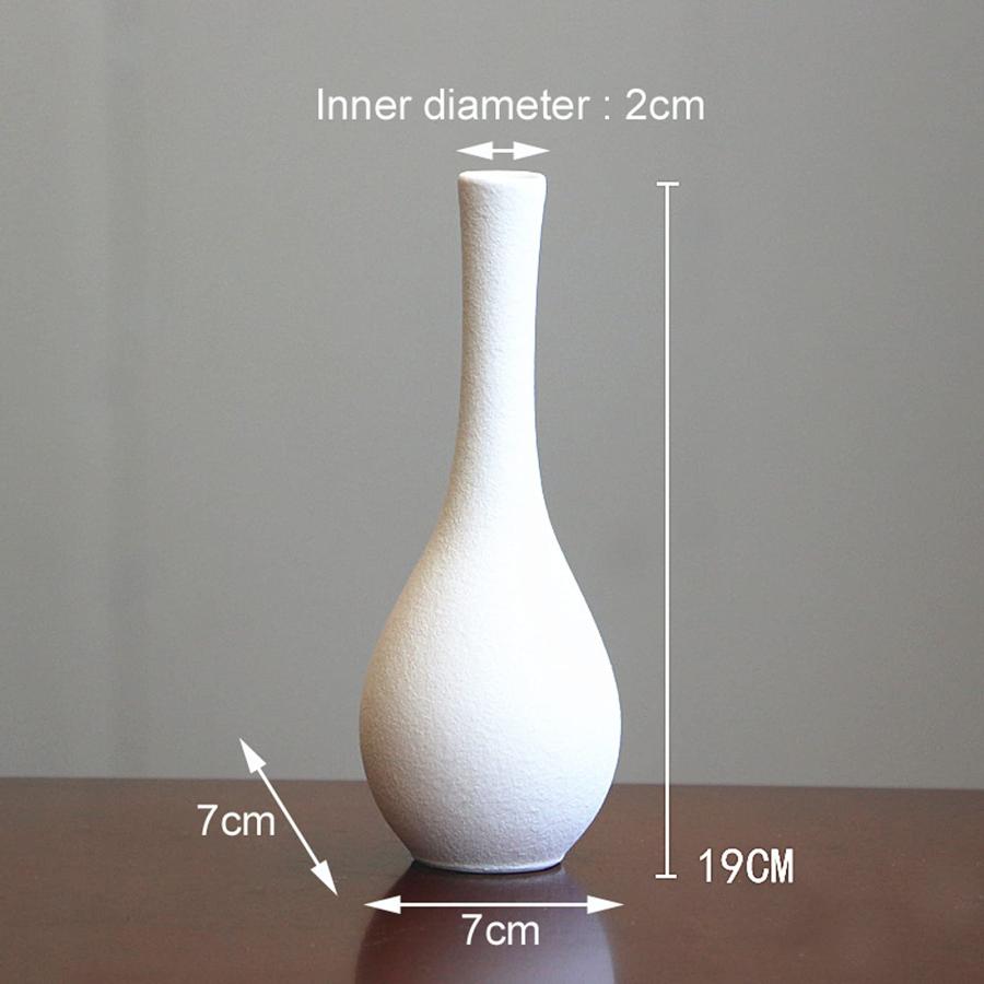 並行輸入品】Japanese Zen Ceramic Vases for Flowers，Modern