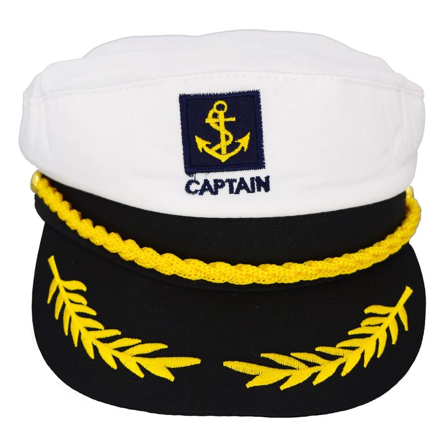 【並行輸入品】Pinsway 6PC Yacht Captain Hat Nautical Themed Sailor Boat Ship S_6