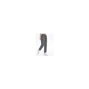 【並行輸入品】Women's Drawstring Linen Cropped Pants Women Summer Elastic Wais_8