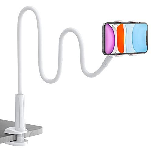 【並行輸入品】グースネック携帯電話ホルダー ベッド用 フレキシブル レイジーアームマウント 360 調節可能 携帯電話クランプ ブラケット スタ |  | 01