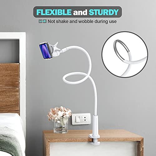 【並行輸入品】グースネック携帯電話ホルダー ベッド用 フレキシブル レイジーアームマウント 360 調節可能 携帯電話クランプ ブラケット スタ |  | 07