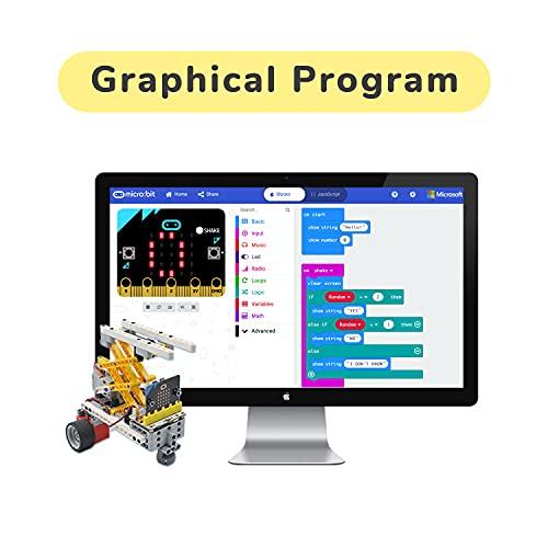 【並行輸入品】ELECFREAKS microbit 32 in 1 ワンダービルディングブリックコーディングキット プログラム可能なSTEM教の画像