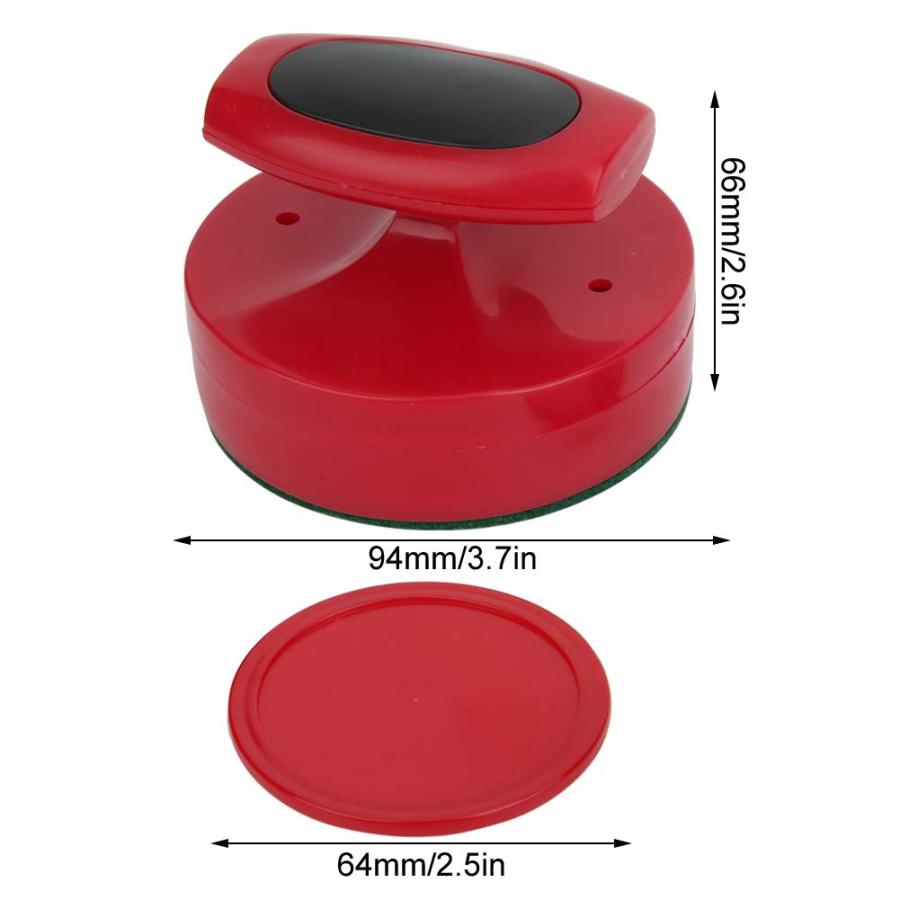 【並行輸入品】OUKENS レッドエアホッケーパック ホッケーゲームテーブル 94mm スライダープッシャーセット 4パックアクセサリー Lサイ_9