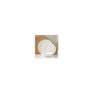 【並行輸入品】Stone Lain Gabrielle Bone China 食器セット 12点 4人用 ソリッドホワイト Stone Lainの画像