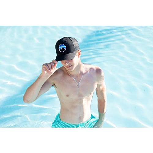 【並行輸入品】Funky Junque Snapback Hat for Men: Mountain Patch Black Funky J_4