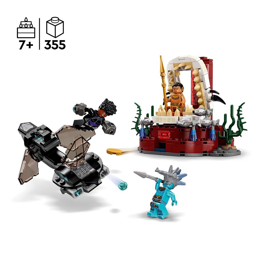 【並行輸入品】レゴ(LEGO) スーパー・ヒーローズ マーベル ネイモア王の玉座の間 76213 おもちゃ ブロック プレゼント スーパーヒーロの画像