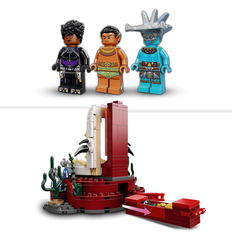 【並行輸入品】レゴ(LEGO) スーパー・ヒーローズ マーベル ネイモア王の玉座の間 76213 おもちゃ ブロック プレゼント スーパーヒーロの画像