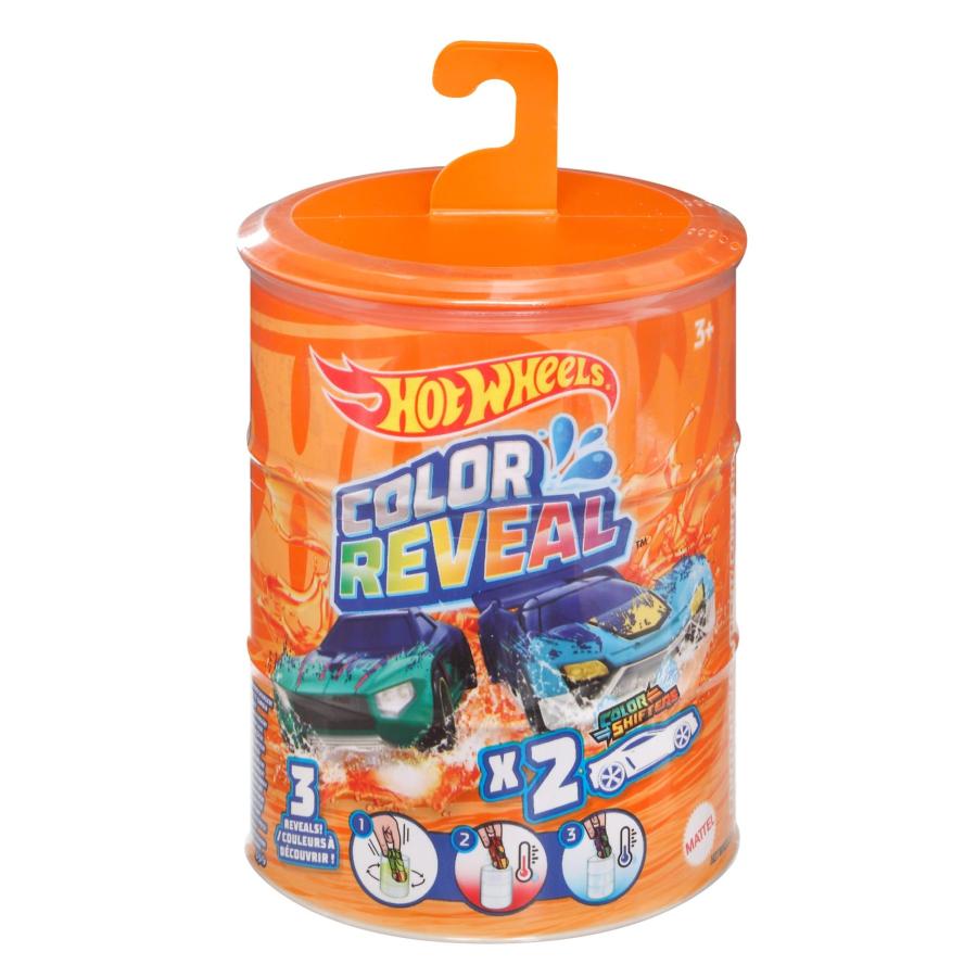 並行輸入品】Hot Wheels Color Reveal Multipack with 2 Surprise Cars