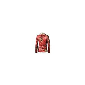 並行輸入品】光沢のある金のスライバースパンコールTuxedoスーツBlazer