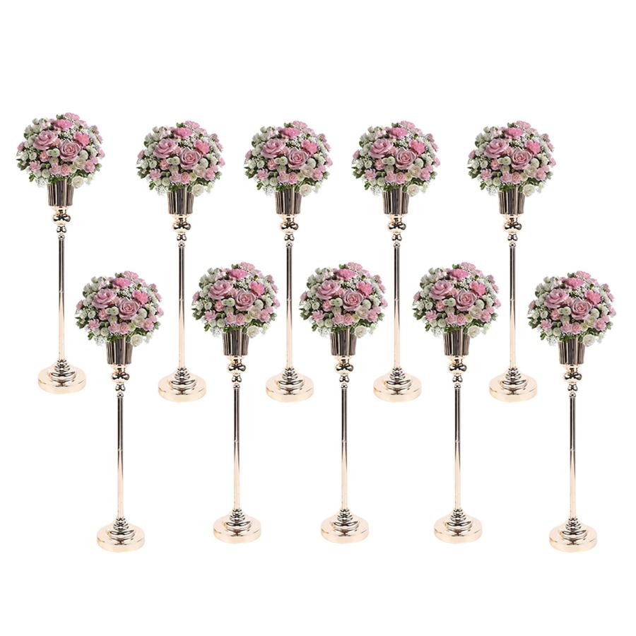 【並行輸入品】Wedding Centerpieces, 10 Pcs Wedding Flower Vases, Wedding Roadの画像