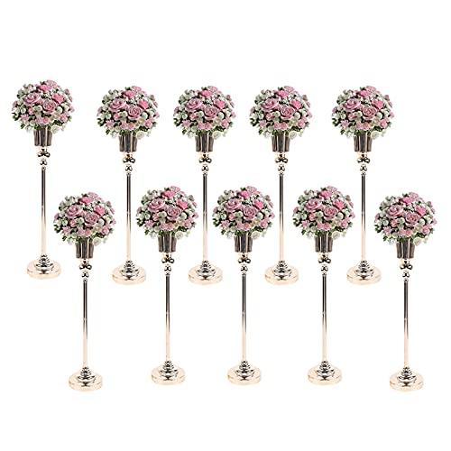 【並行輸入品】Wedding Centerpieces, 10 Pcs Wedding Flower Vases, Wedding Roadの画像