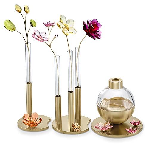 並行輸入品】スワロフスキー 一輪挿し 花瓶 ガラス花瓶 つや消し