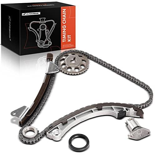 【並行輸入品】A Premium エンジンタイミングチェーンキット スプロケット付き [DOHC、4Cyl 1.8L、1ZZ FEに適合] シボ_1