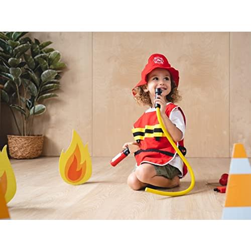 【並行輸入品】PlanToys Fire Fighter Play Set (3708) PlanToys Fire Fighter Playの画像