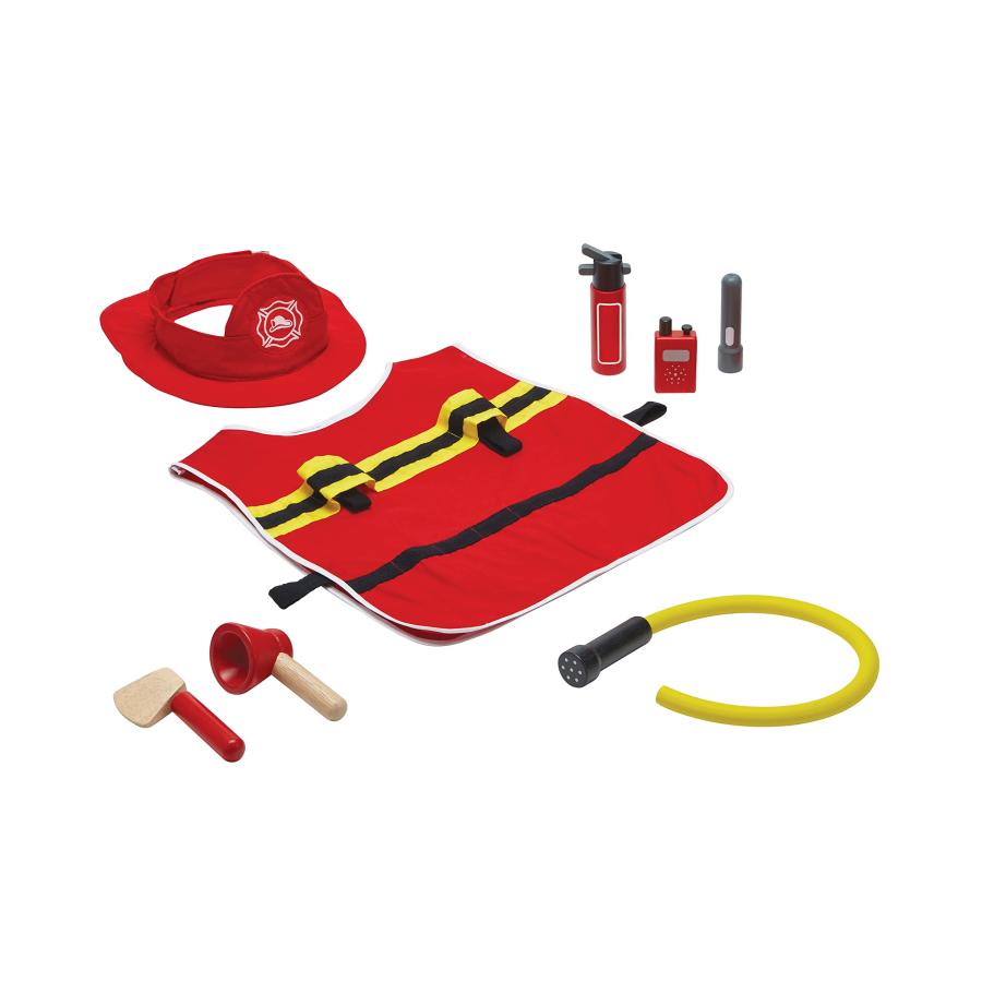 【並行輸入品】PlanToys Fire Fighter Play Set (3708) PlanToys Fire Fighter Playの画像