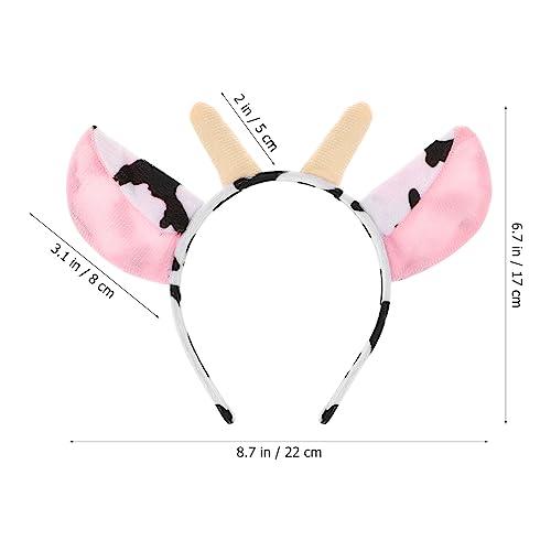 【並行輸入品】Uonlytech 6個 ハロウィン 牛のヘッドバンド 牛の耳 ヘッドバンド 牛のヘッドバンド ハロウィンパーティー装飾 コスプレ_7