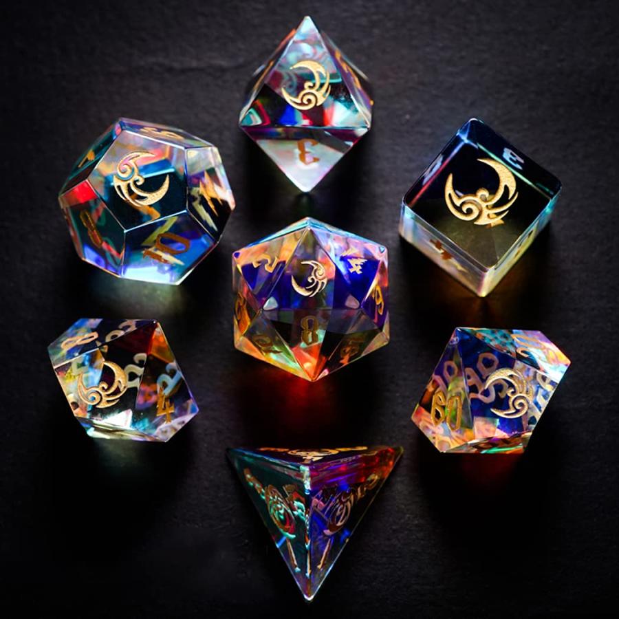 LANGWEI D&D ダイスセット ダンジョンズ&ドラゴンズ サイコロ
