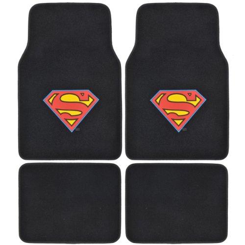 Warner Brothers DC Comics Classic Superman Licensed Auto Carpet F 並行輸入品｜allinone-d｜02