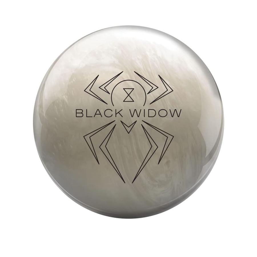 BLACK WIDOW ボウリングボール ホワイト 15LB 2OZ 並行輸入品】Hammer Bowling Black Widow Ghost Pearl ドリル
