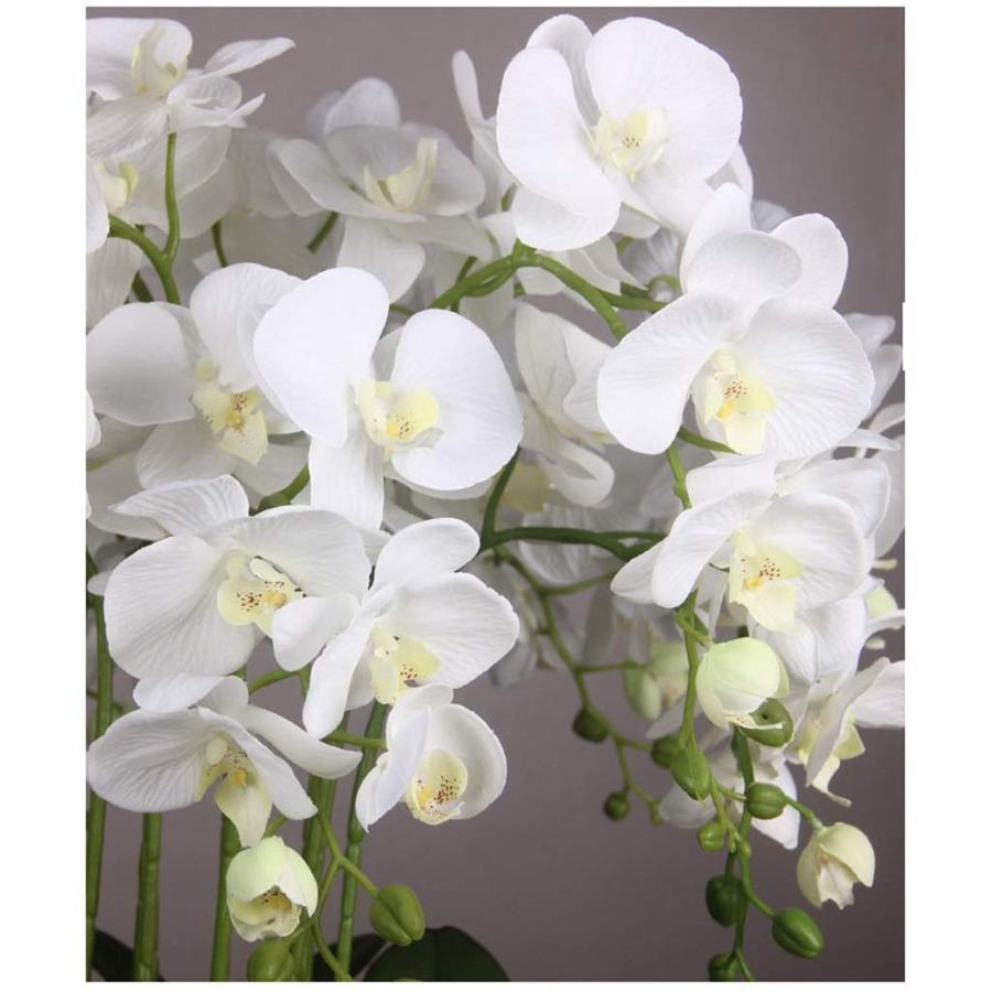 【並行輸入品】Artificial Flower in Pot Orchids Artificial Silk Flowers Phalaenの画像