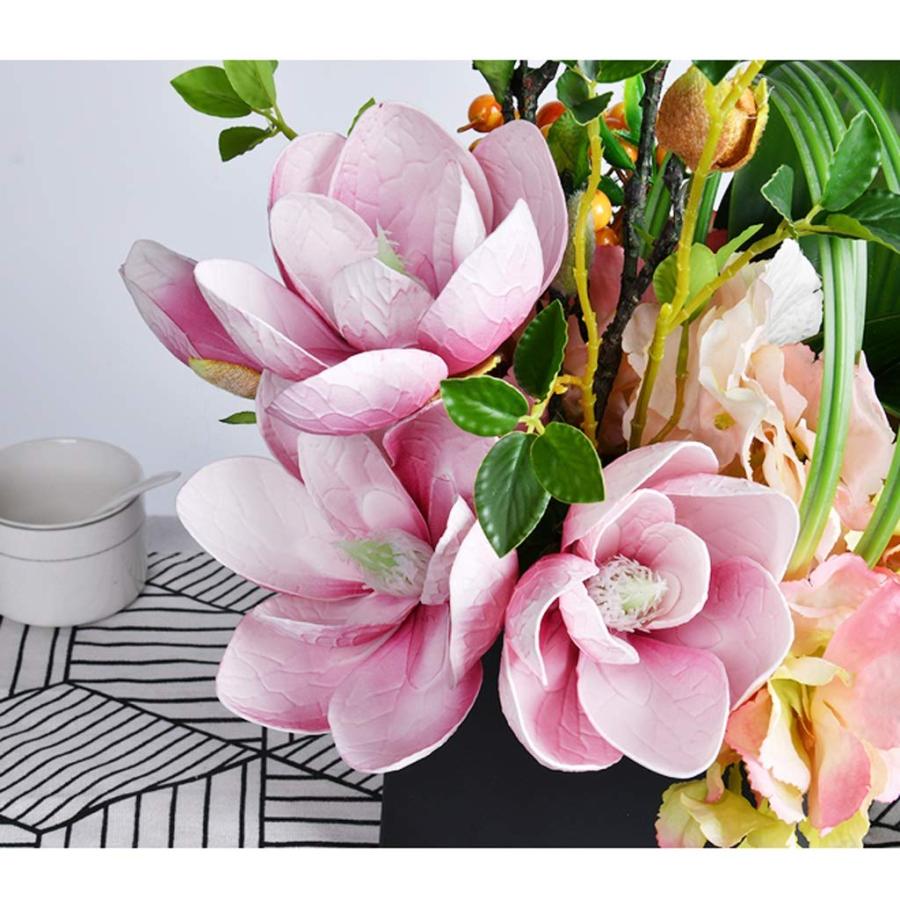 【並行輸入品】Artificial Flower in Pot Artificial Flowers with Planter Combinaの画像