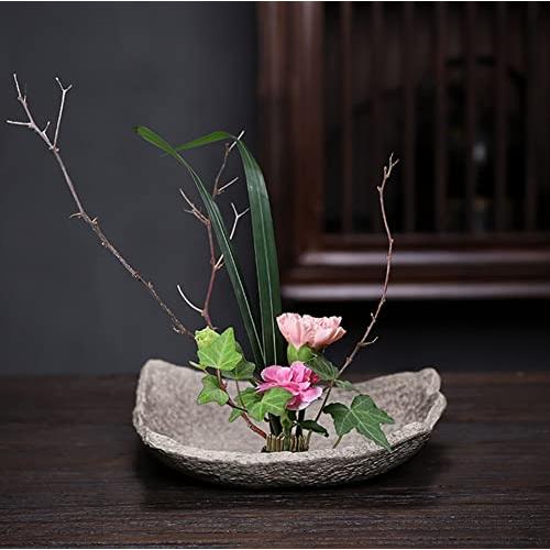 並行輸入品】TONGYOU Japanese Ceramic Ikebana Flower Vase Arranging