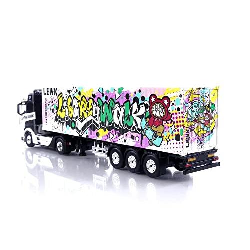 並行輸入品】MINI GT 1/64 メルセデス ベンツ アクトロス 40ftコンテナ