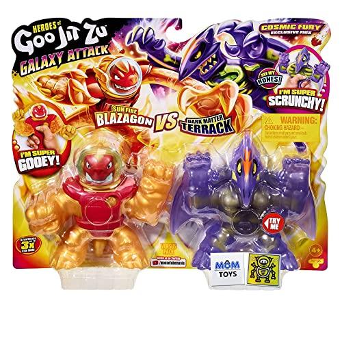 【並行輸入品】Heroes of Goo JIT Zu Galaxy Attack Sun Fire Blazagon vs Dark Mattの画像