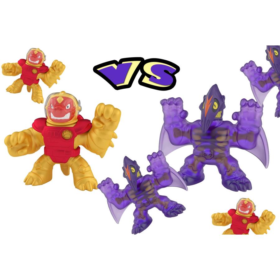 【並行輸入品】Heroes of Goo JIT Zu Galaxy Attack Sun Fire Blazagon vs Dark Mattの画像
