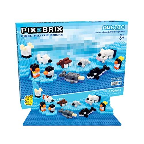 並行輸入品】Pix Brix Pixel Art Puzzle Bricks Animals and Artic