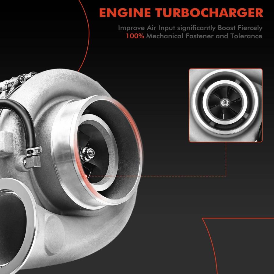 【並行輸入品】A Premium Complete Turbo Turbocharger Kit, with Wastegate Actuatの画像