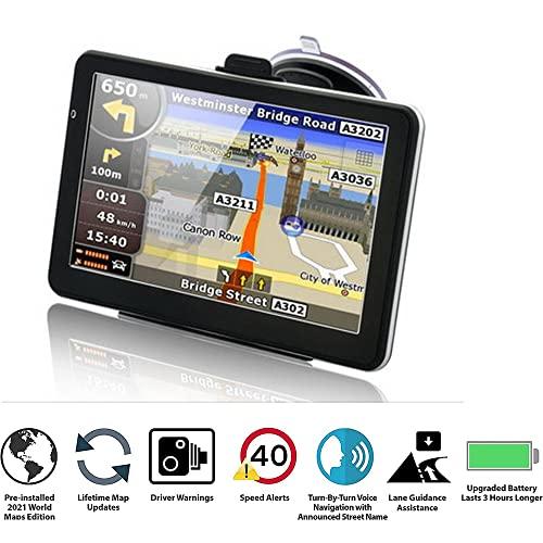 【並行輸入品】GPSナビゲーション 車 貨物自動車 貨物自動車 HGV LGV Motorhome 7in SATナビゲーション 黒いこと ブラケ