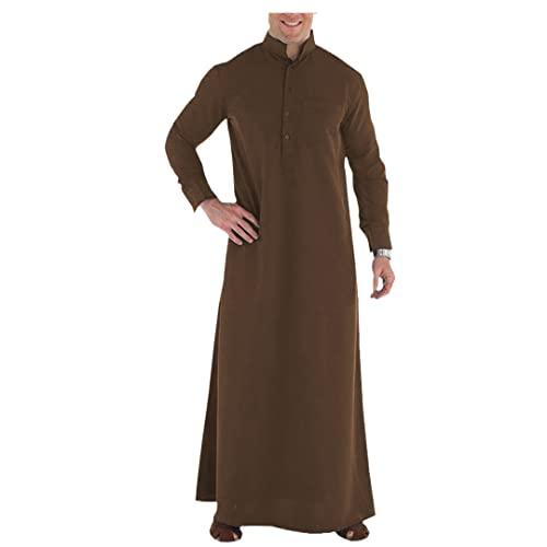 並行輸入品】イスラム教徒の服男性Jubba Thobe付きロングスリーブと